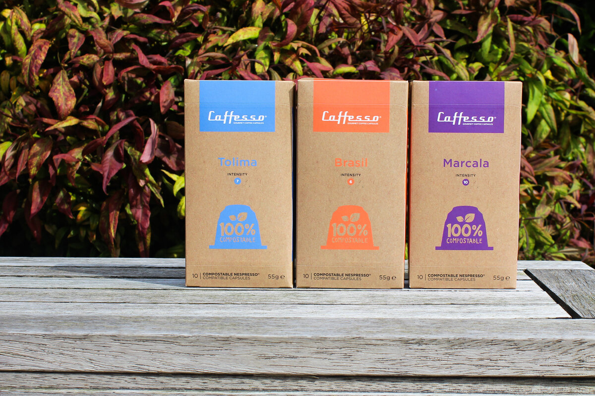 mycoffeecapsules Caffesso Eco Blends Compostable Pods For Your